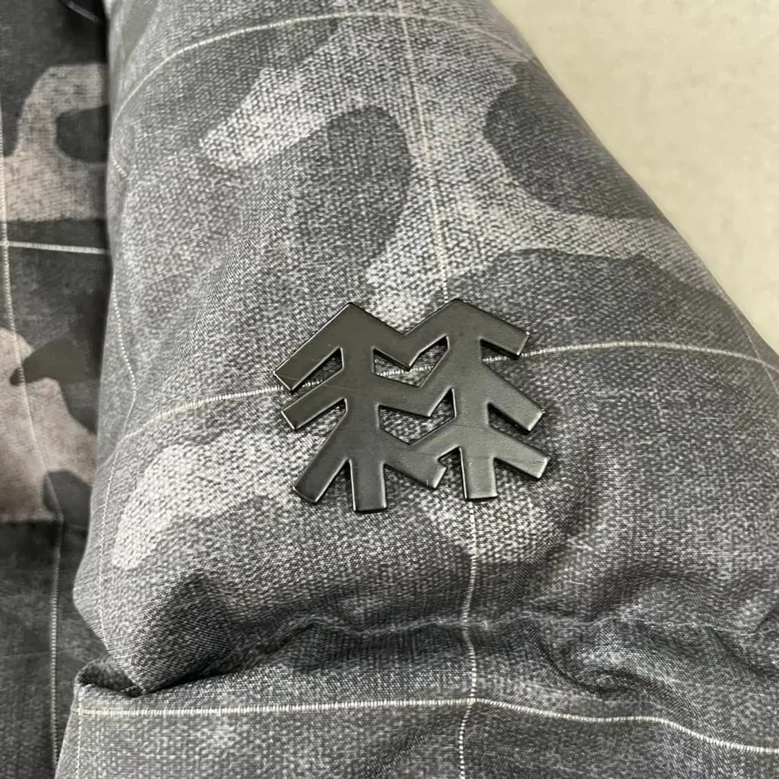 XXL 코오롱 남성 카모 구스다운 패딩 110 상품이미지5