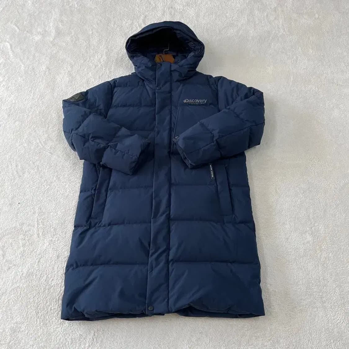 L 디스커버리 남성 네이비 다운 롱패딩 100 상품이미지1