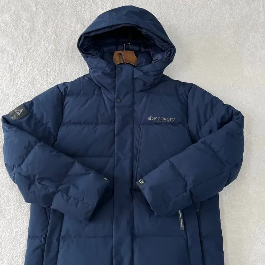 L 디스커버리 남성 네이비 다운 롱패딩 100 상품이미지2