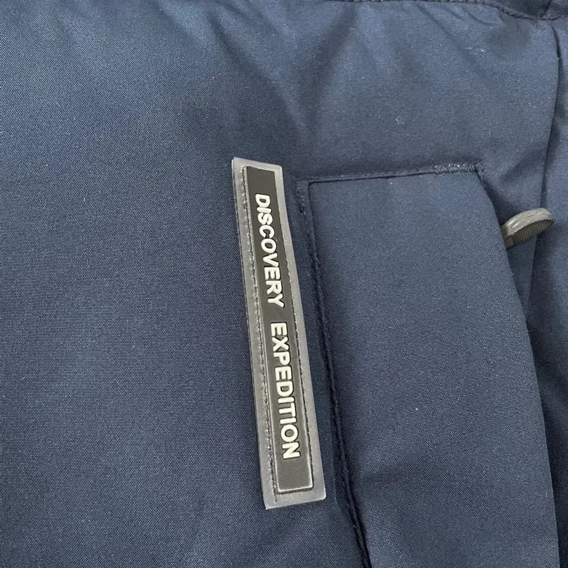 L 디스커버리 남성 네이비 다운 롱패딩 100 상품이미지5