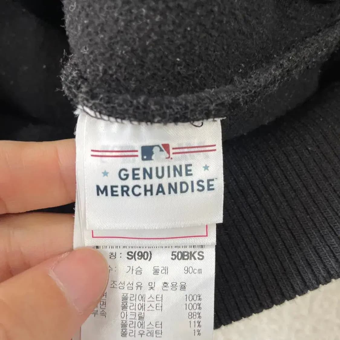 MLB 여성 하트크롭 후리스 자켓 S 상품이미지6