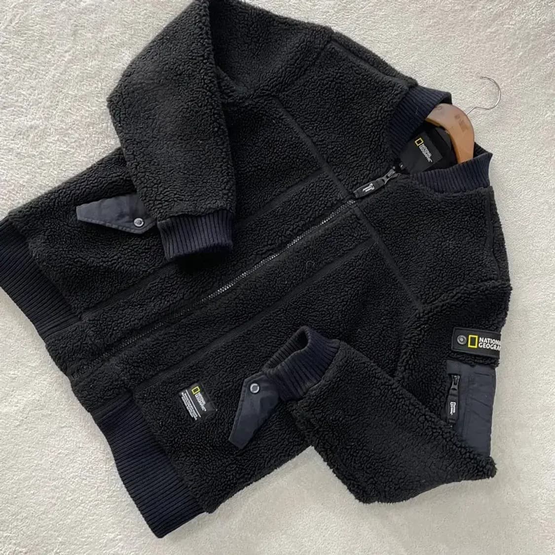 L 내셔널 유틸리티 후리스 자켓 100 지오그래픽 상품이미지3