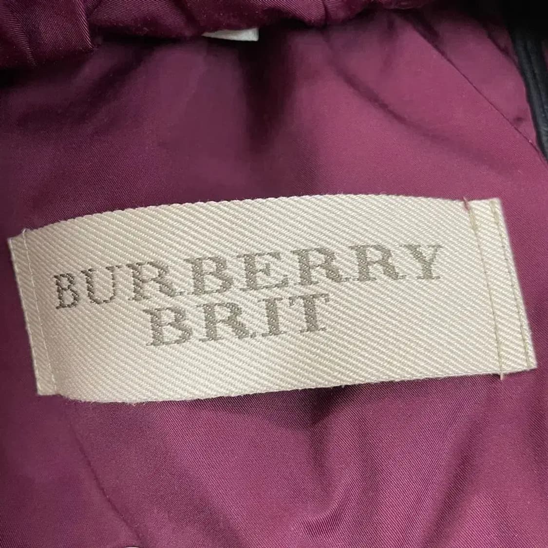 XL 버버리 여성 퀼팅 구스패딩 자켓 상품이미지7