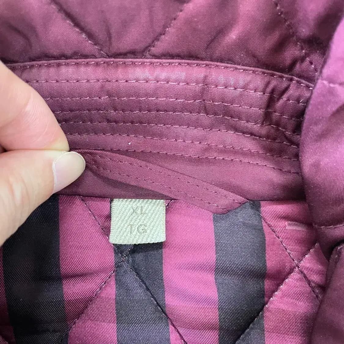 XL 버버리 여성 퀼팅 구스패딩 자켓 상품이미지8