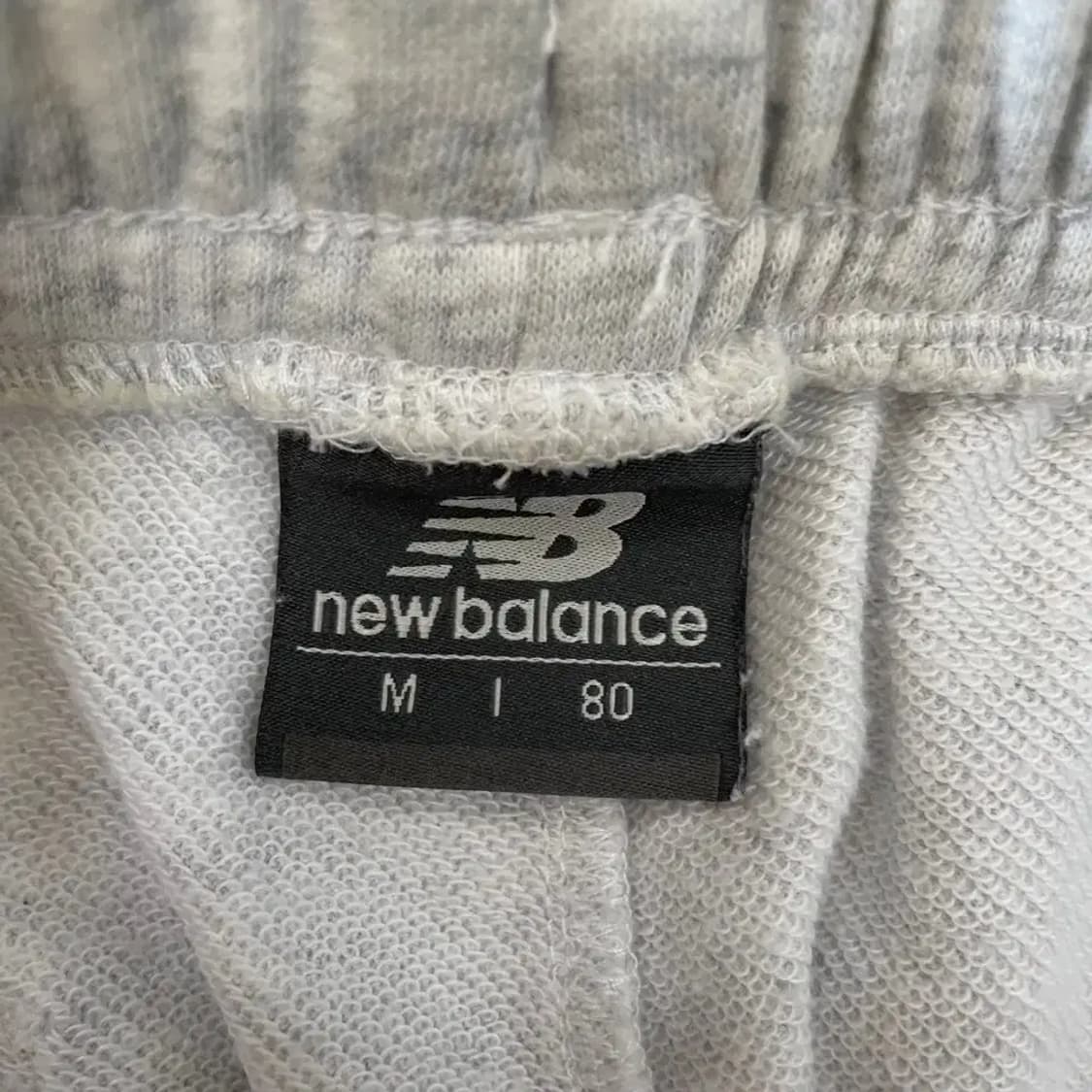 M 뉴발란스 남자 헤더그레이 트레이닝 바지 상품이미지5