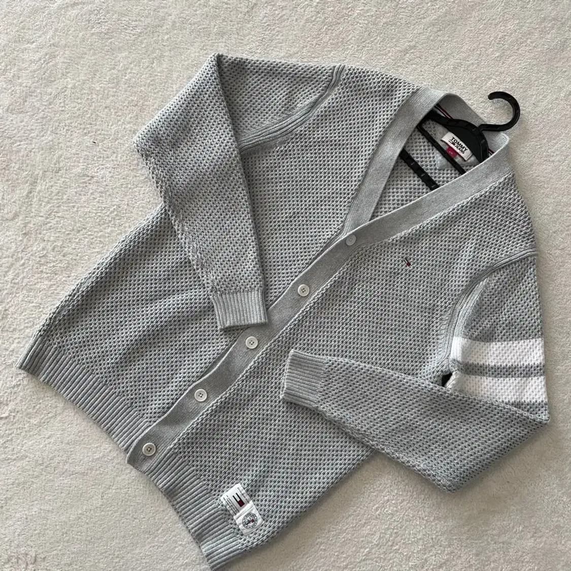 L 타미힐피거 남성 완장 가디건 상품이미지3