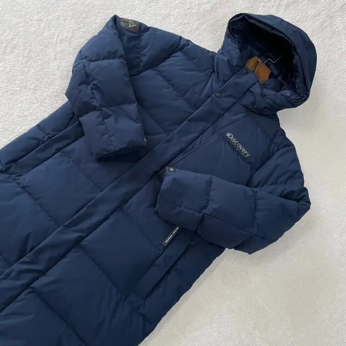 L 디스커버리 남성 네이비 다운 롱패딩 100 상품이미지3