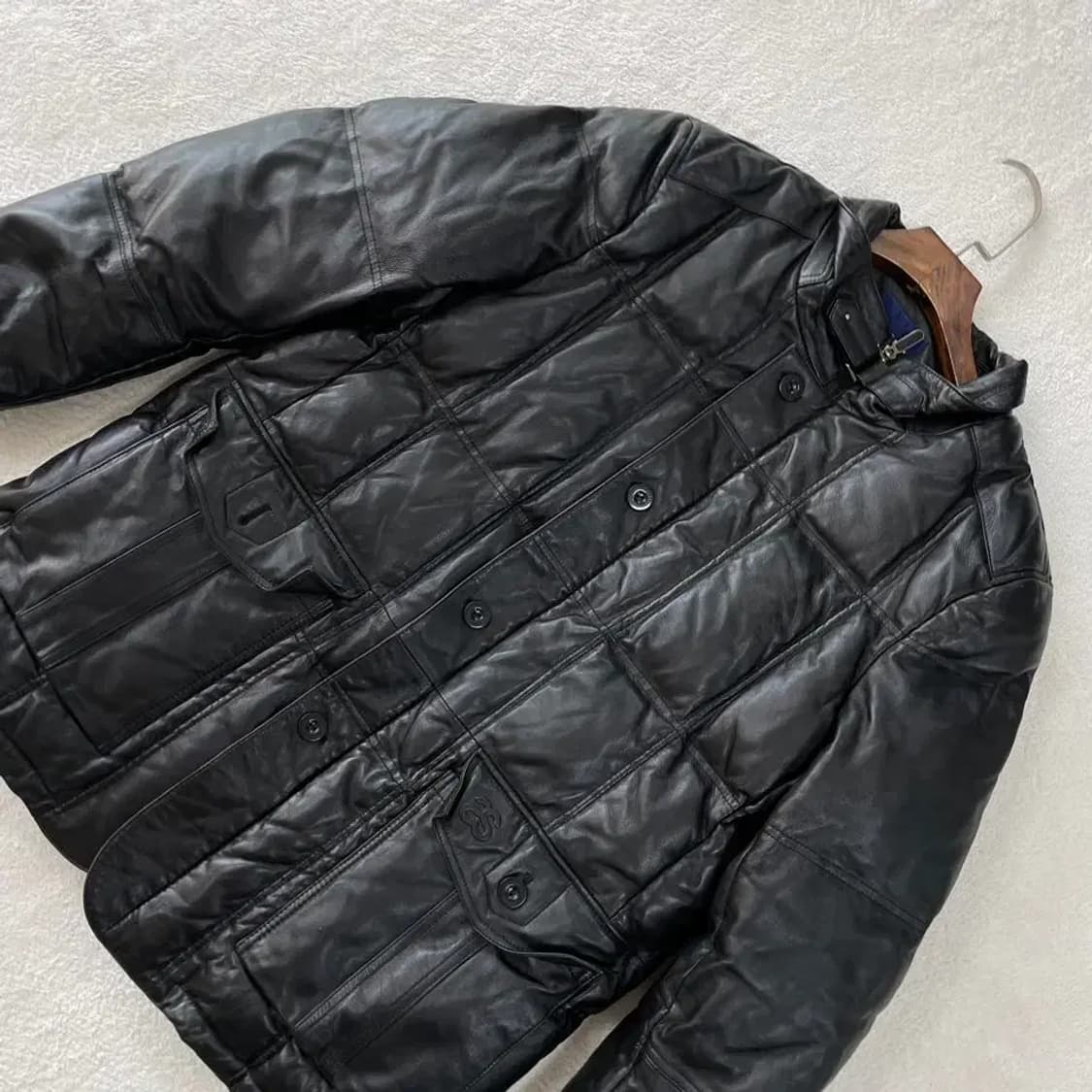 XL 스팍스 남성 양가죽 구스패딩 자켓 105 상품이미지3