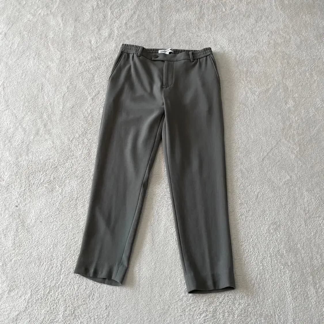 34 라코스 남성 테이퍼드핏 신형 바지 상품이미지1