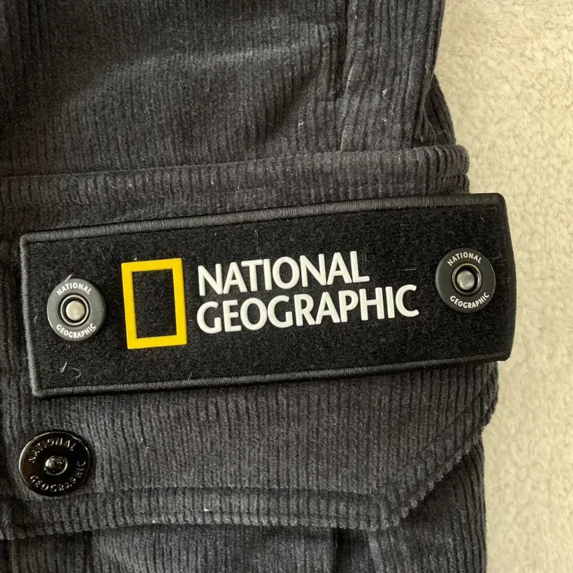 30 내셔널지오그래픽 남성 코듀로이 겨울 카고바지 상품이미지4