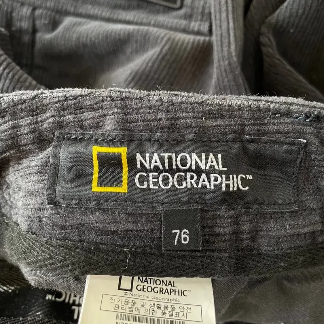 30 내셔널지오그래픽 남성 코듀로이 겨울 카고바지 상품이미지5