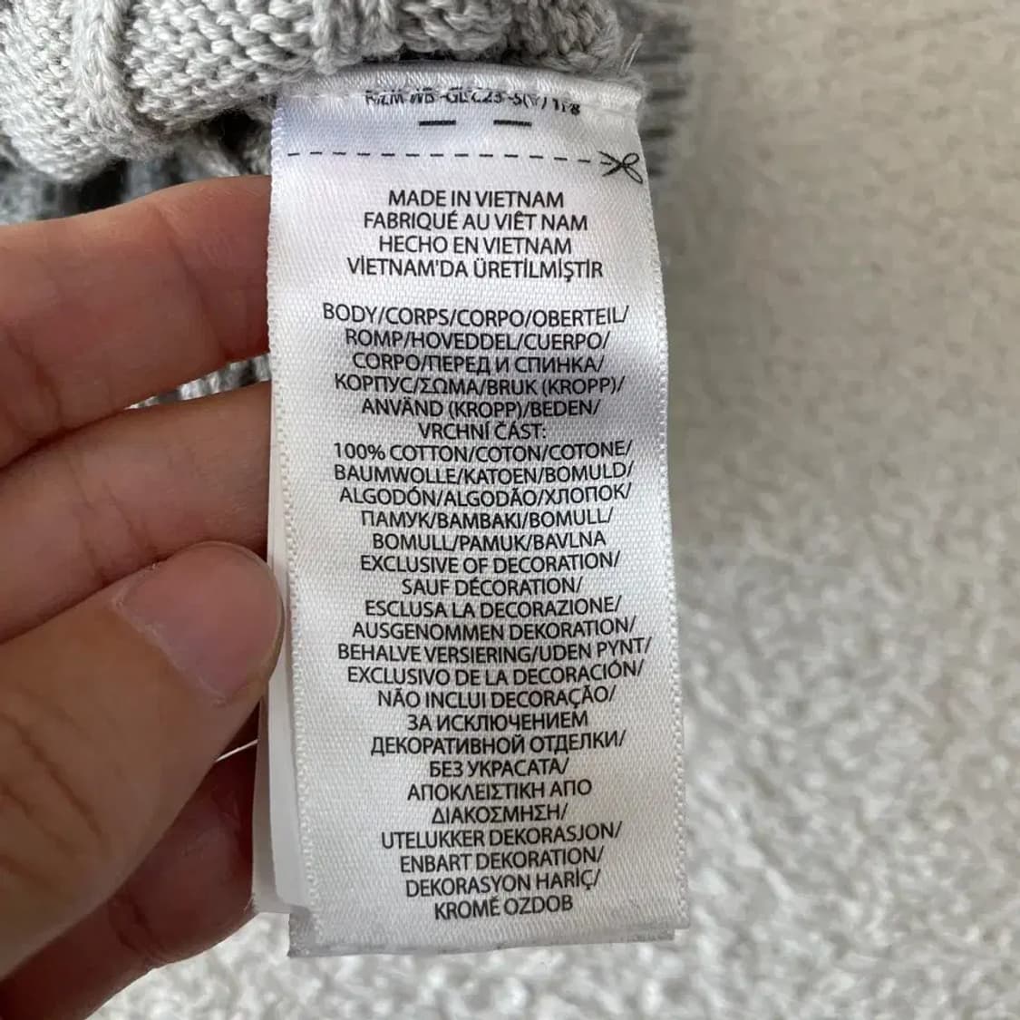 L 폴로 여성 꽈배기브이넥 니트 케이블 상품이미지6