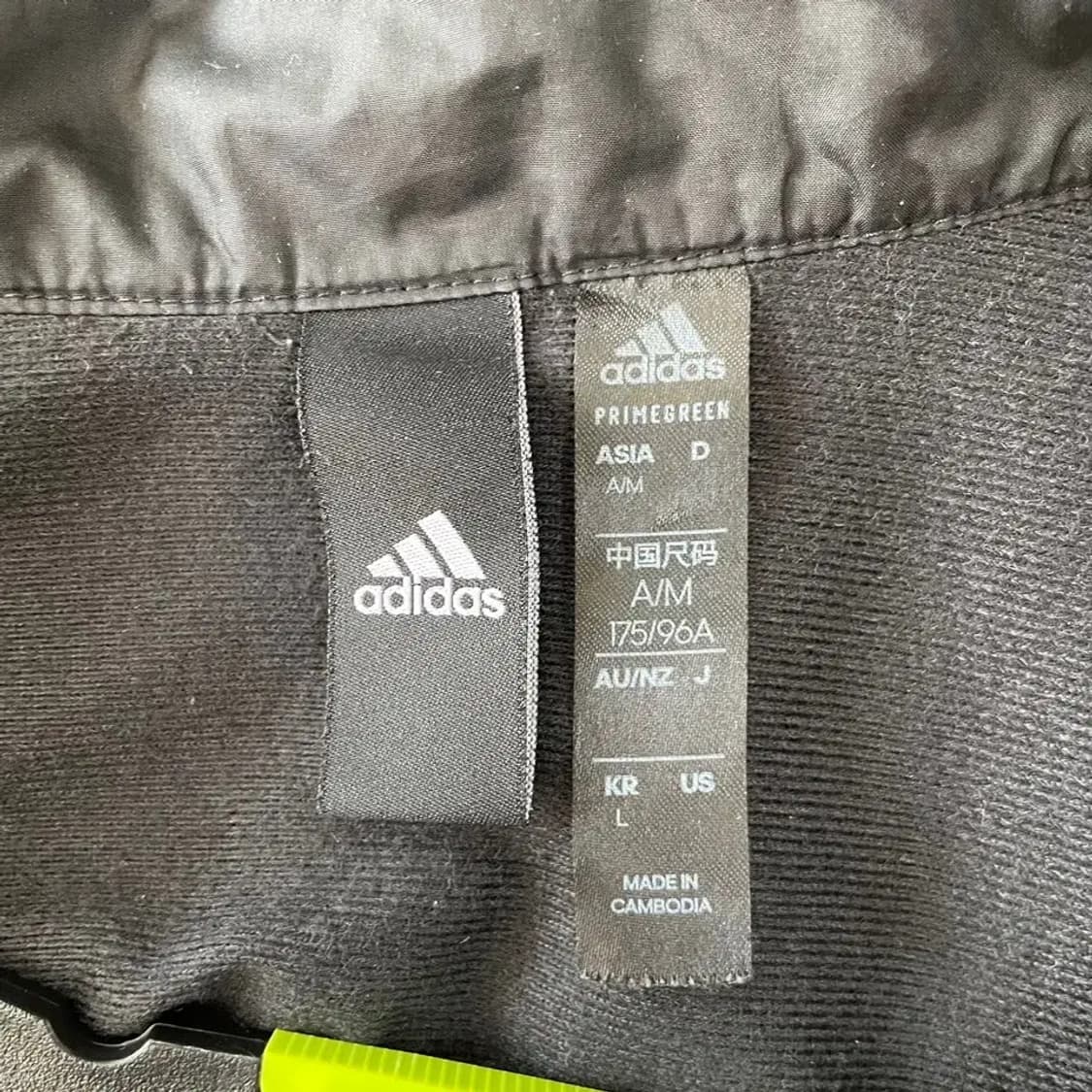 아디다스 블랙 바람막이 100 L 상품이미지5