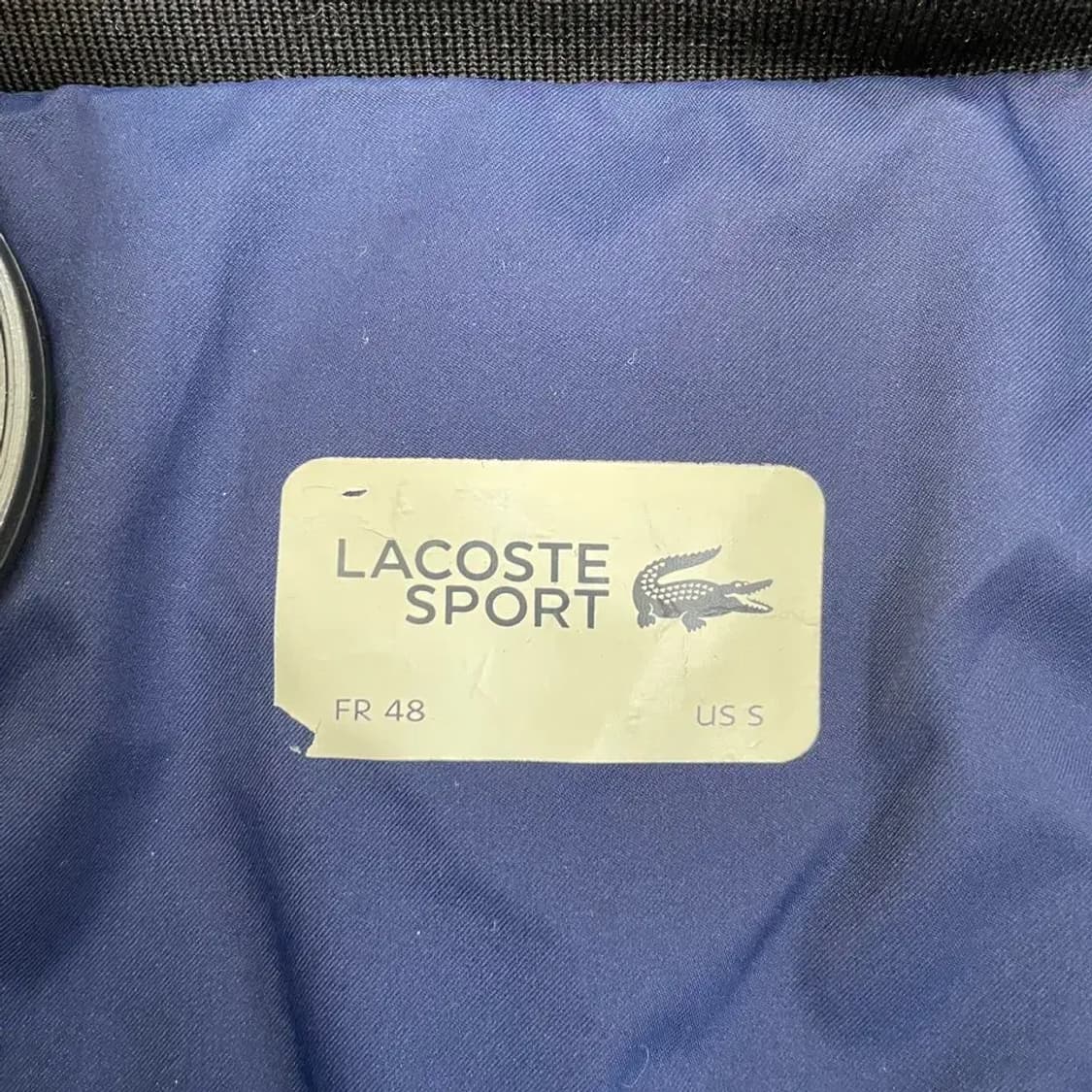 95 라코스테 남성 다운 패딩조끼 M 상품이미지4