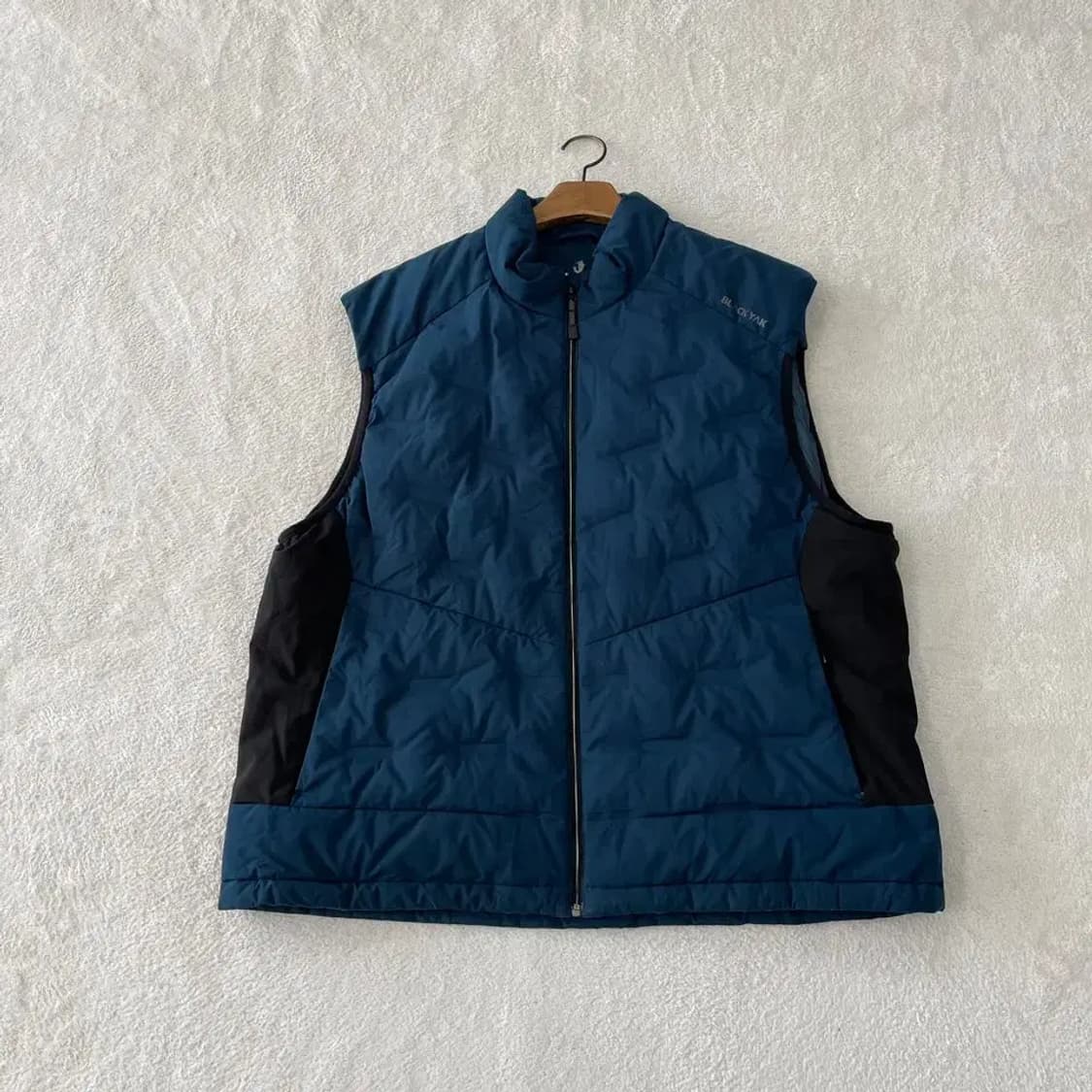 XXXL 블랙야크 남성 빅사이즈 구스다운 패딩조끼 상품이미지1