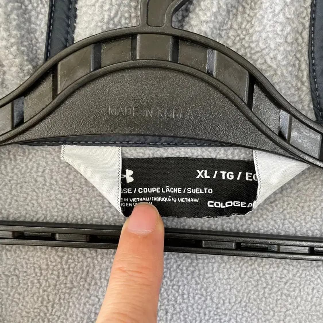 XL 언더아머 남성 기모 후드자켓 상품이미지4