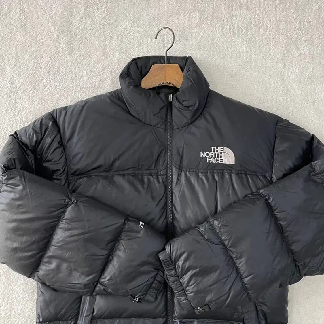 M 노스페이스 눕시 700 블랙 구스 패딩 95 상품이미지4
