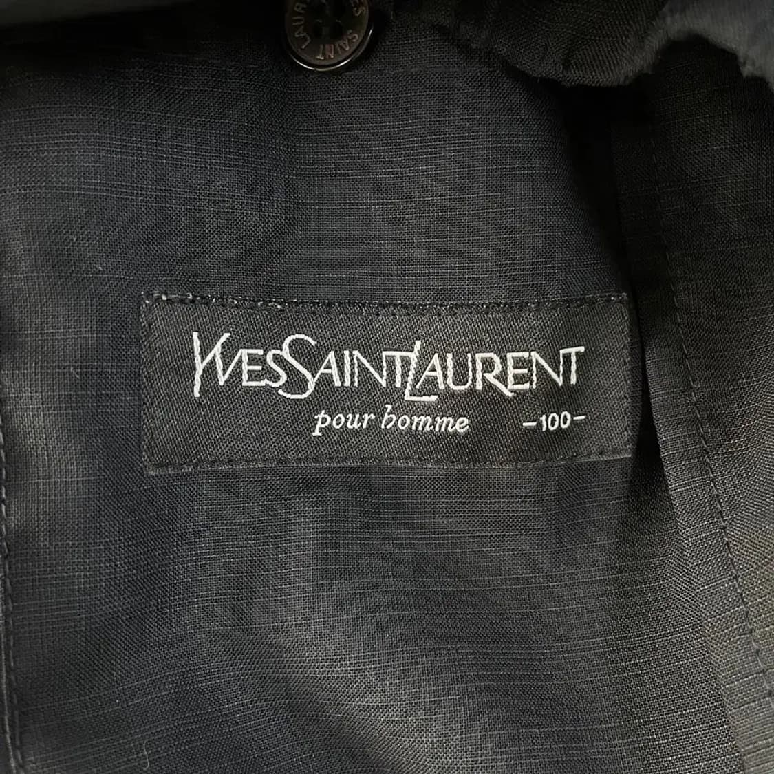 100 입생로랑 블루종 자켓 올드스쿨 상품이미지5