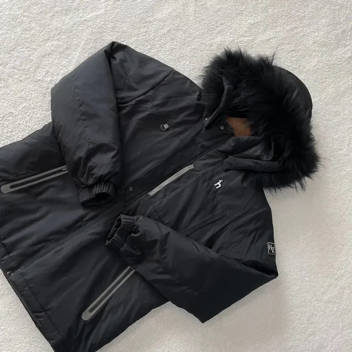 M 헤지스 남성 구스다운 패딩 95 골프 상품이미지3