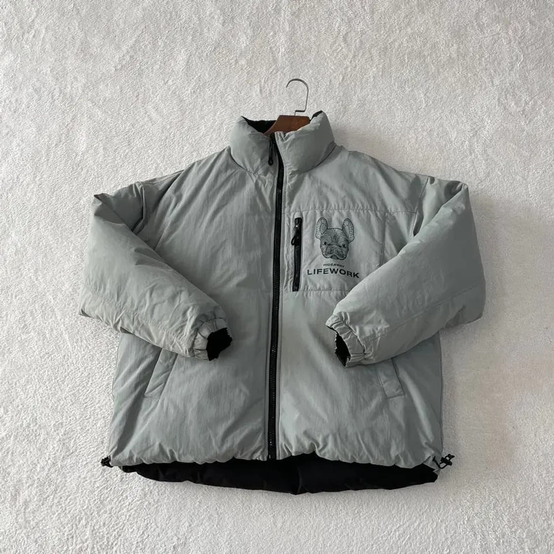 L 라이프워크 양면 덕다운 패딩 리버시블 상품이미지1
