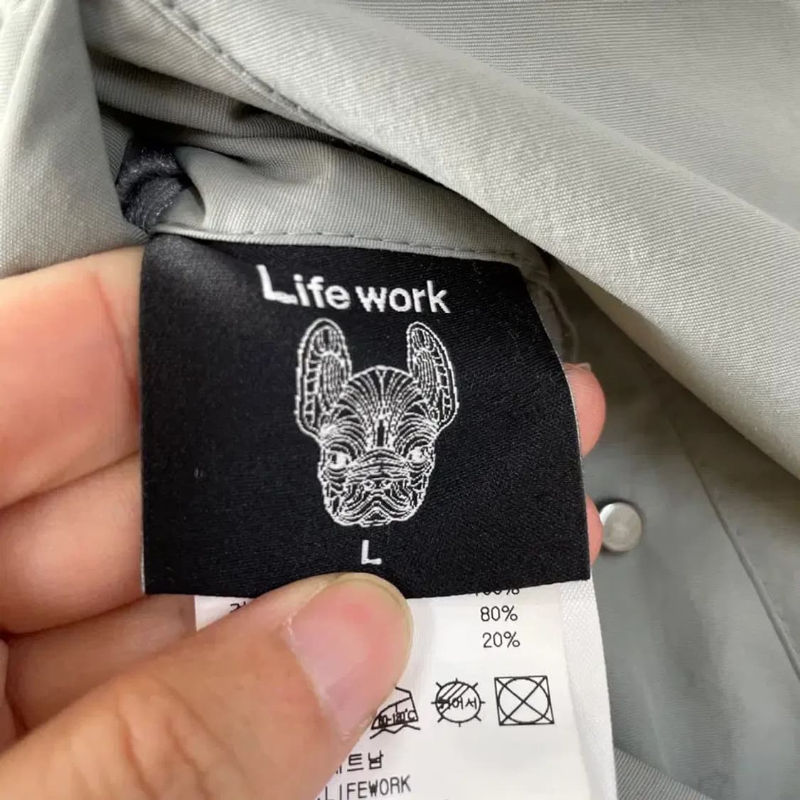 L 라이프워크 양면 덕다운 패딩 리버시블 상품이미지5