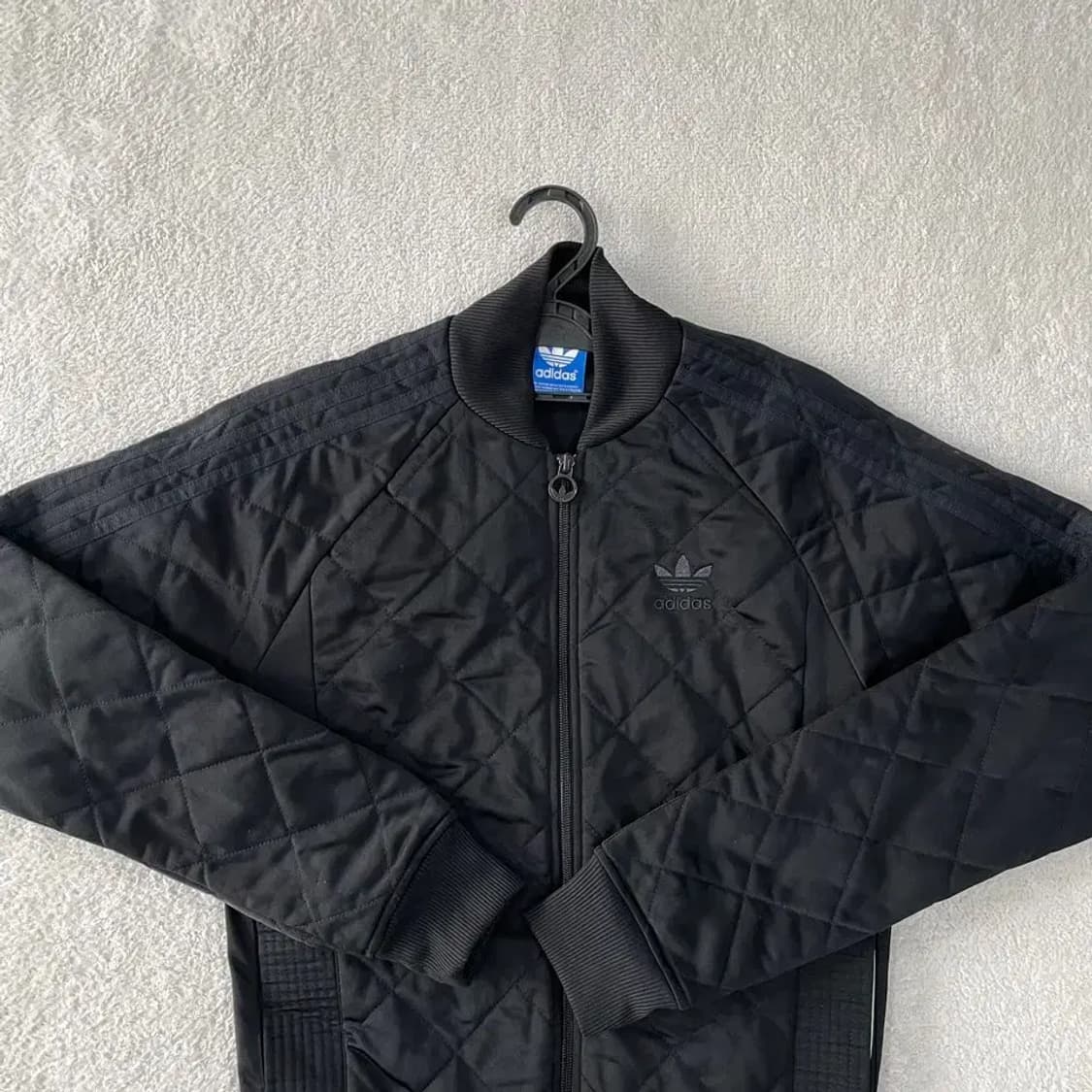 S 아디다스 퀼팅 패디드 자켓 블랙 90 유로파 상품이미지2