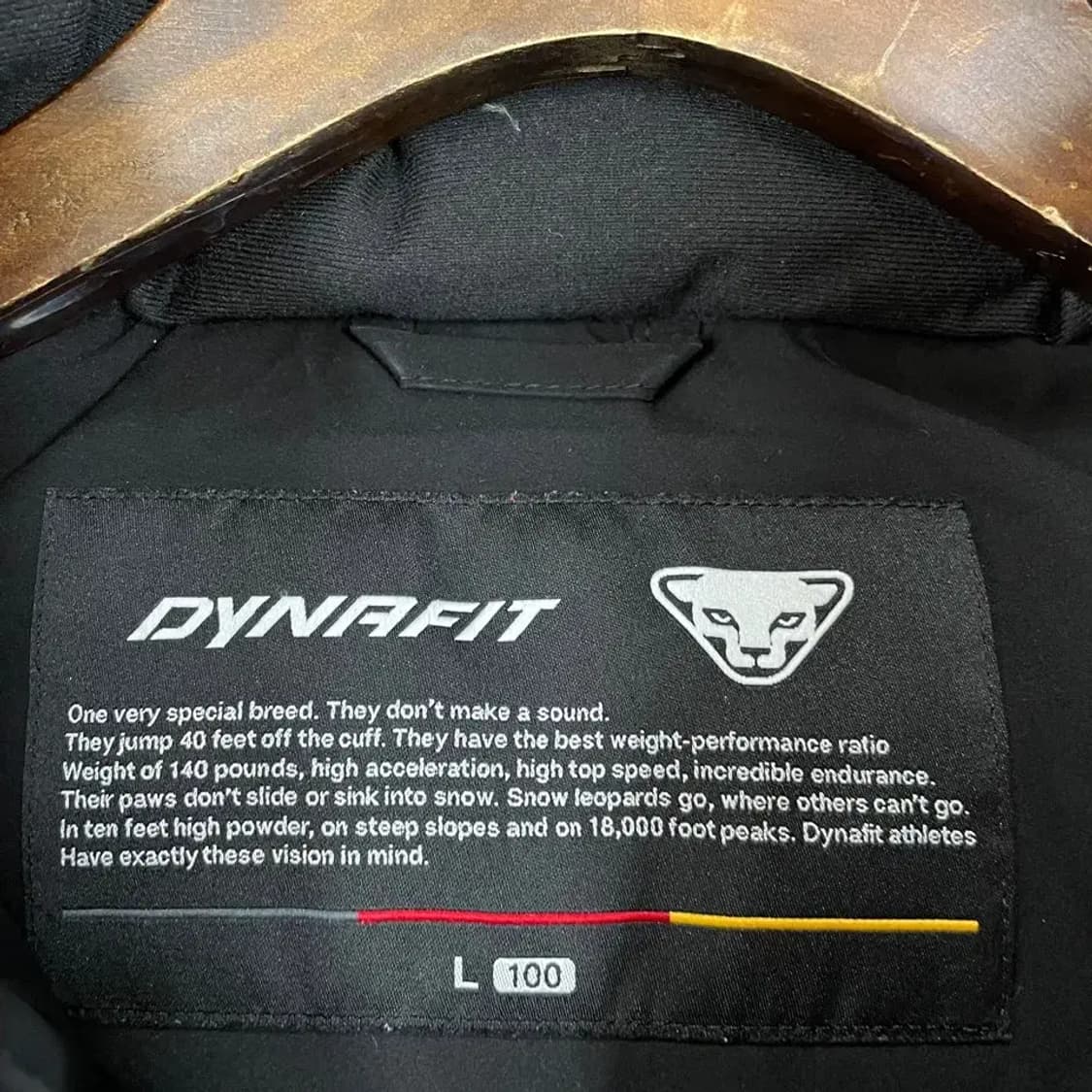 L 다이나핏 남성 블랙 덕다운 패딩 100 상품이미지4