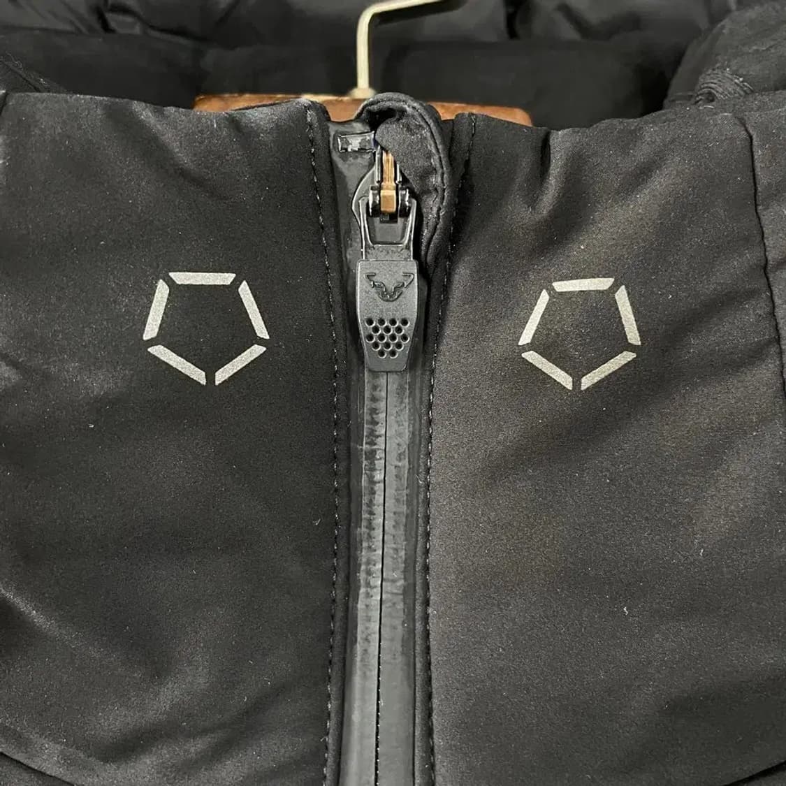 L 다이나핏 남성 블랙 덕다운 패딩 100 상품이미지5