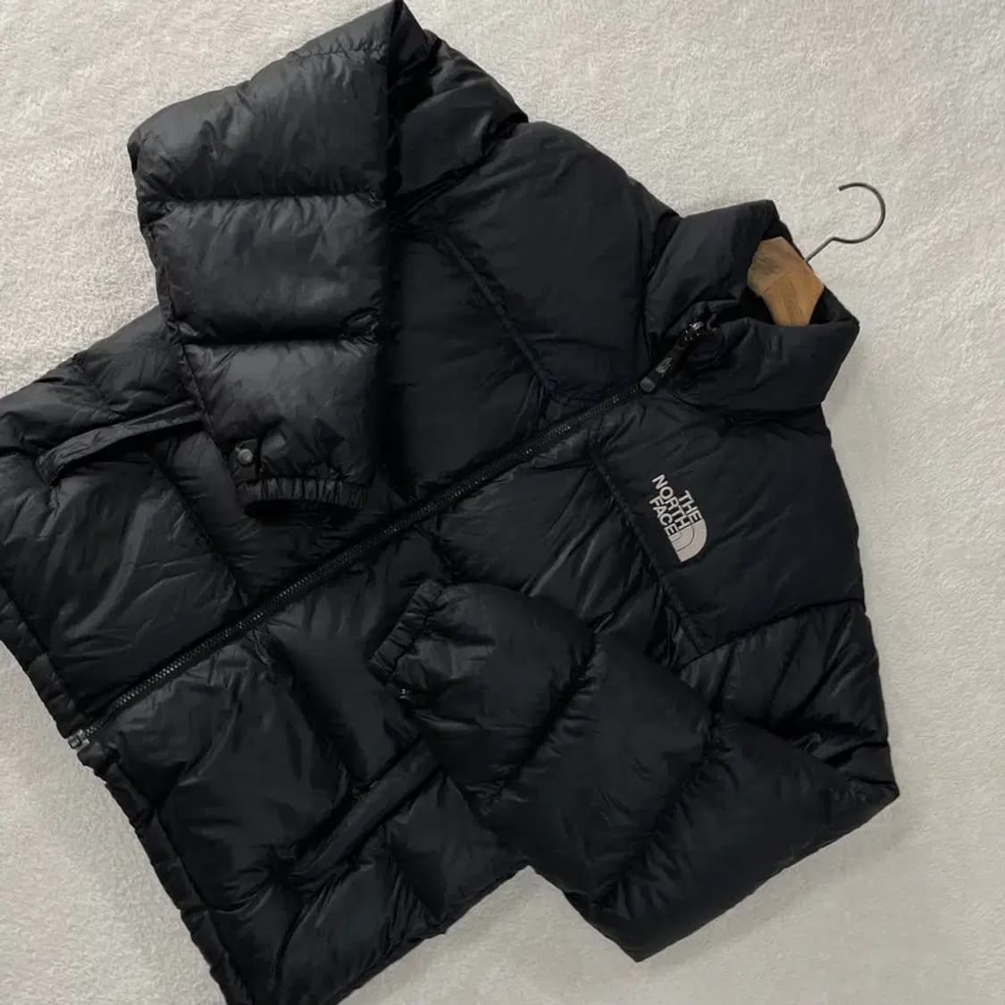 M 노스페이스 눕시 700 블랙 패딩 95 상품이미지3