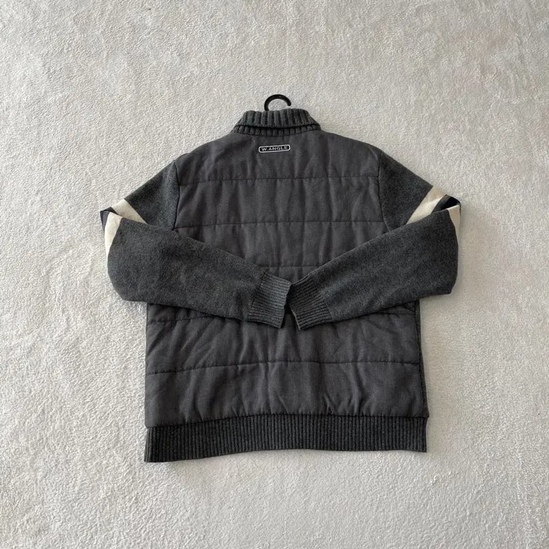 105 와이드앵글 남성 방풍패딩니트집업 자켓 XL 상품이미지7