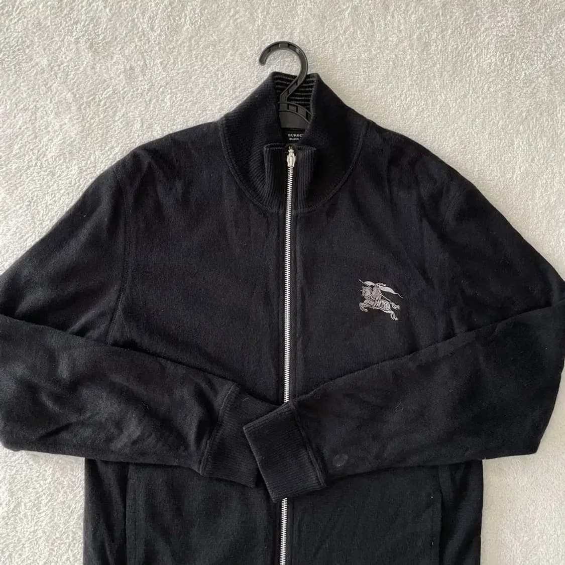 M 버버리 블랙라벨 니트집업 자켓 남성 95 상품이미지2