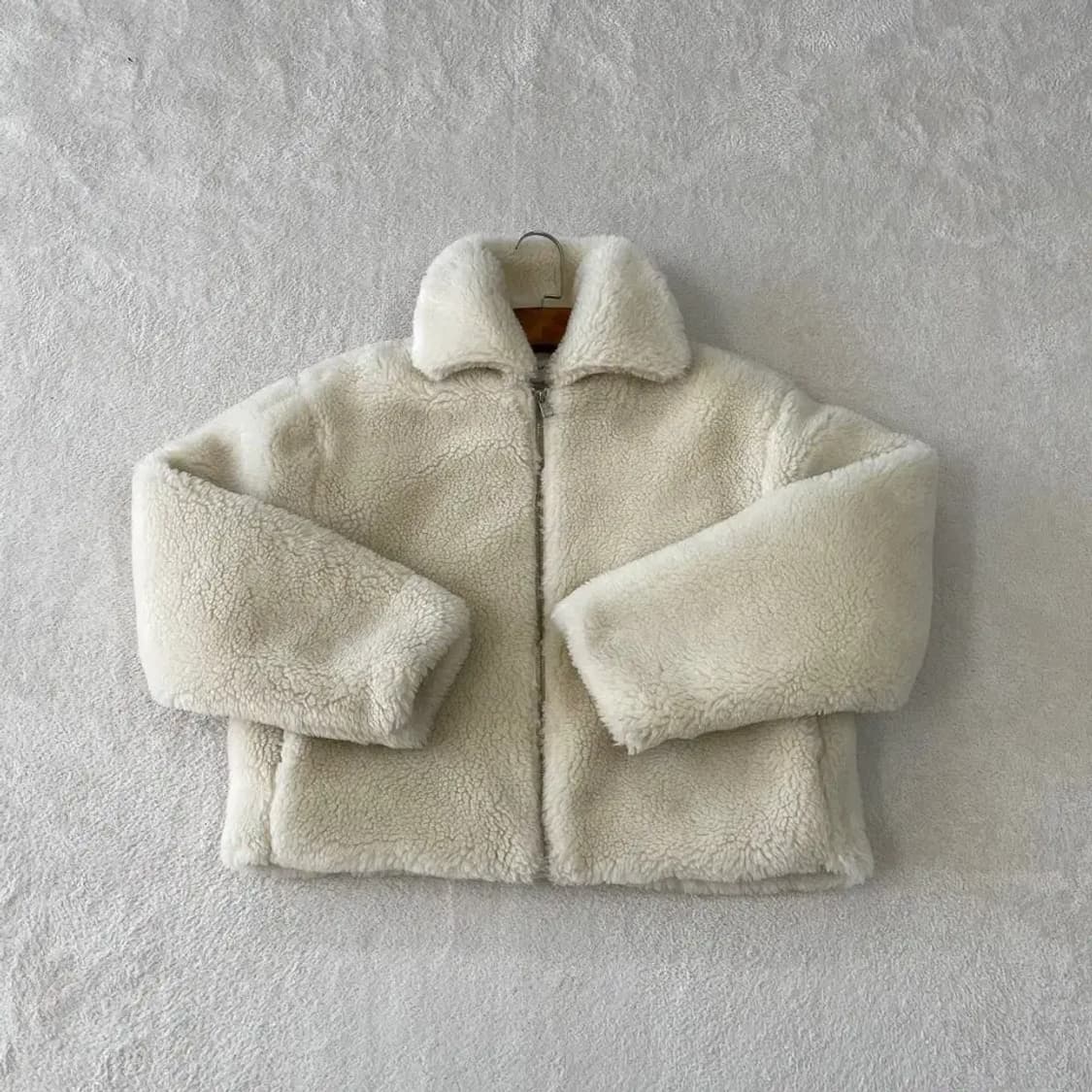 캘빈클라인 여성 빅로고 후리스 자켓 상품이미지4