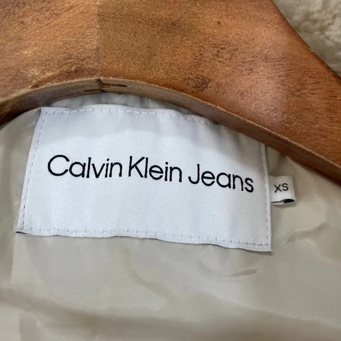 캘빈클라인 여성 빅로고 후리스 자켓 상품이미지5