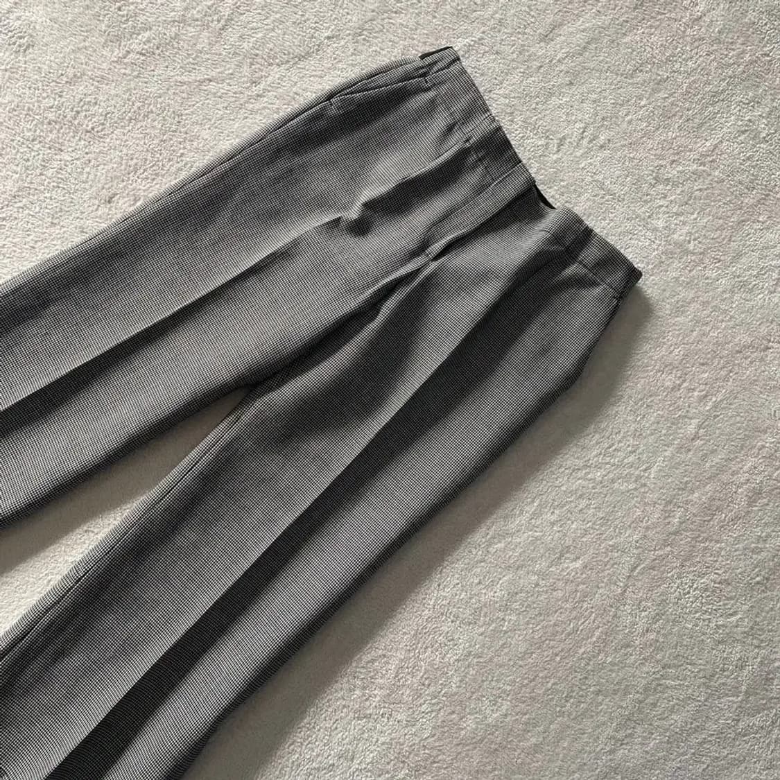 래트바이티 한섬 여성 가을겨울 체크팬츠 바지 70 상품이미지3