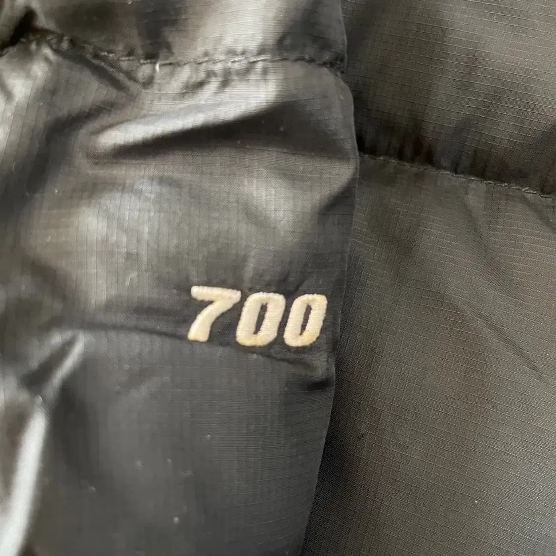 L 노스페이스 무광 눕시 700 스몰로고 패딩 100 상품이미지6