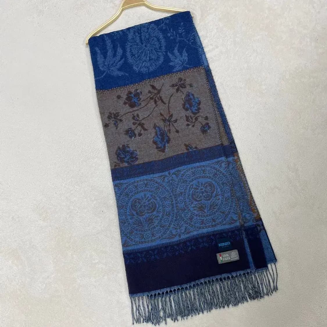 겐조 에스닉 와이드 머플러 숄 목도리 상품이미지2