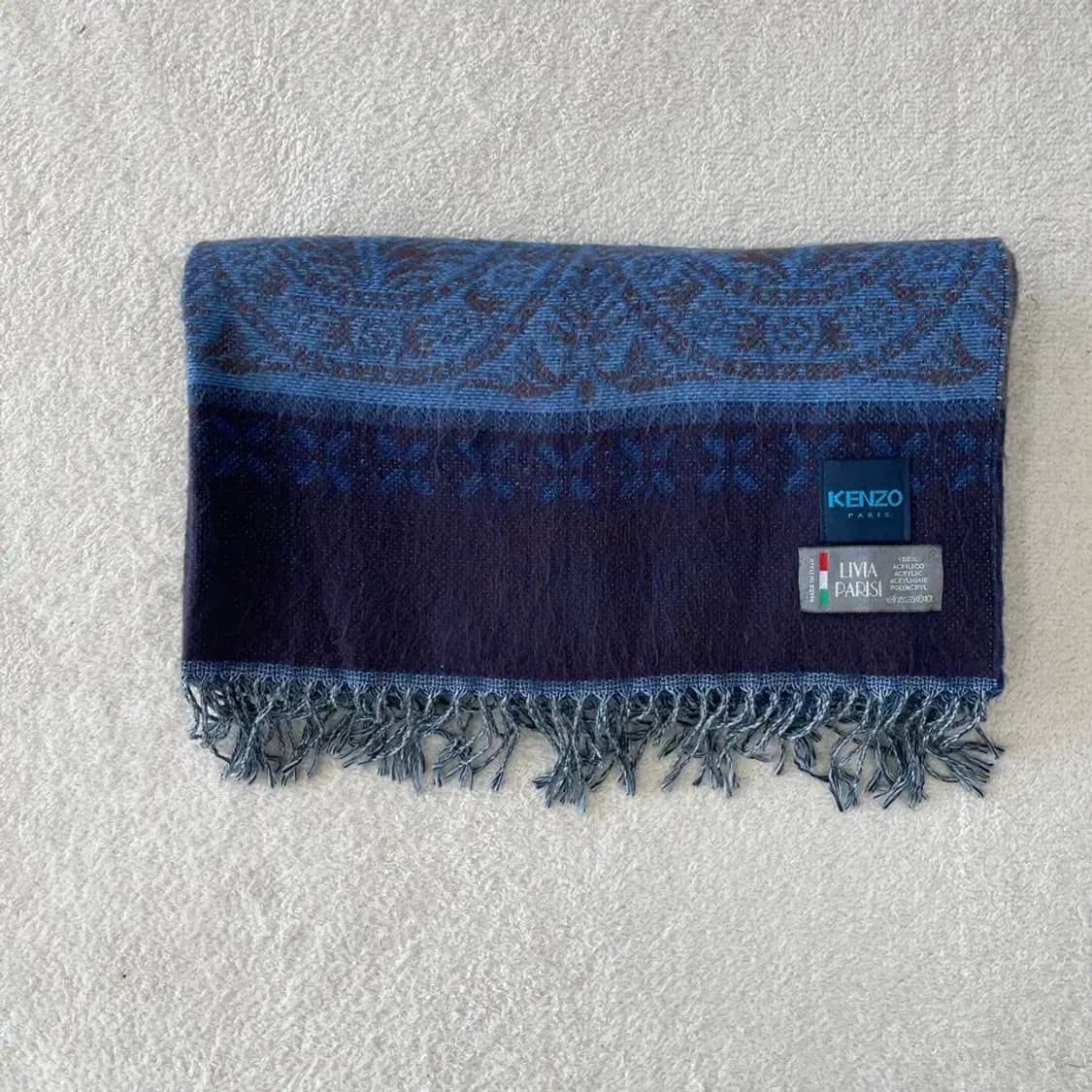 겐조 에스닉 와이드 머플러 숄 목도리 상품이미지4