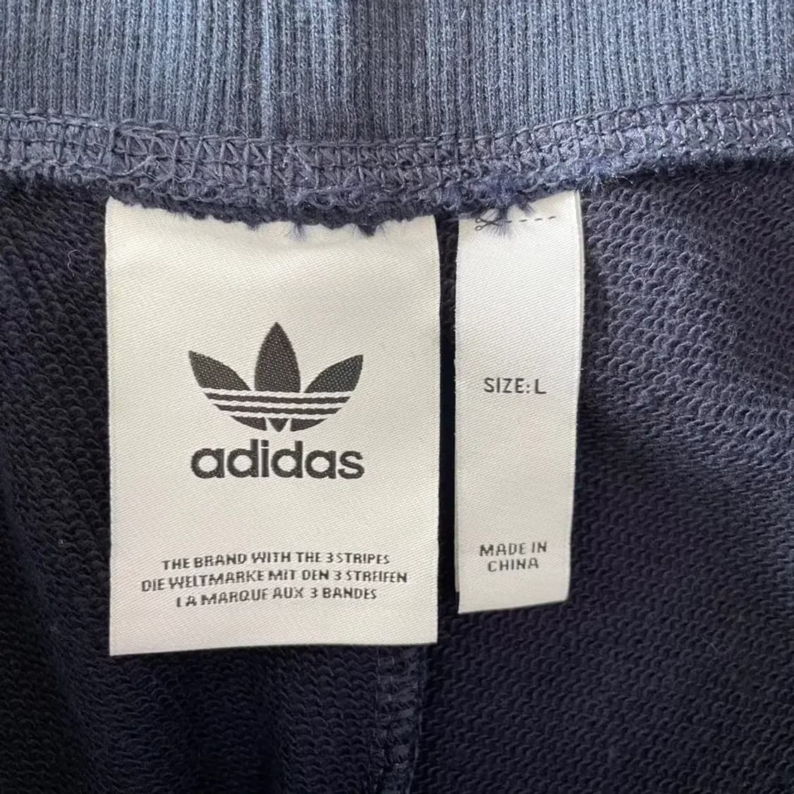 L 아디다스 네이비 트레이닝 바지 상품이미지5