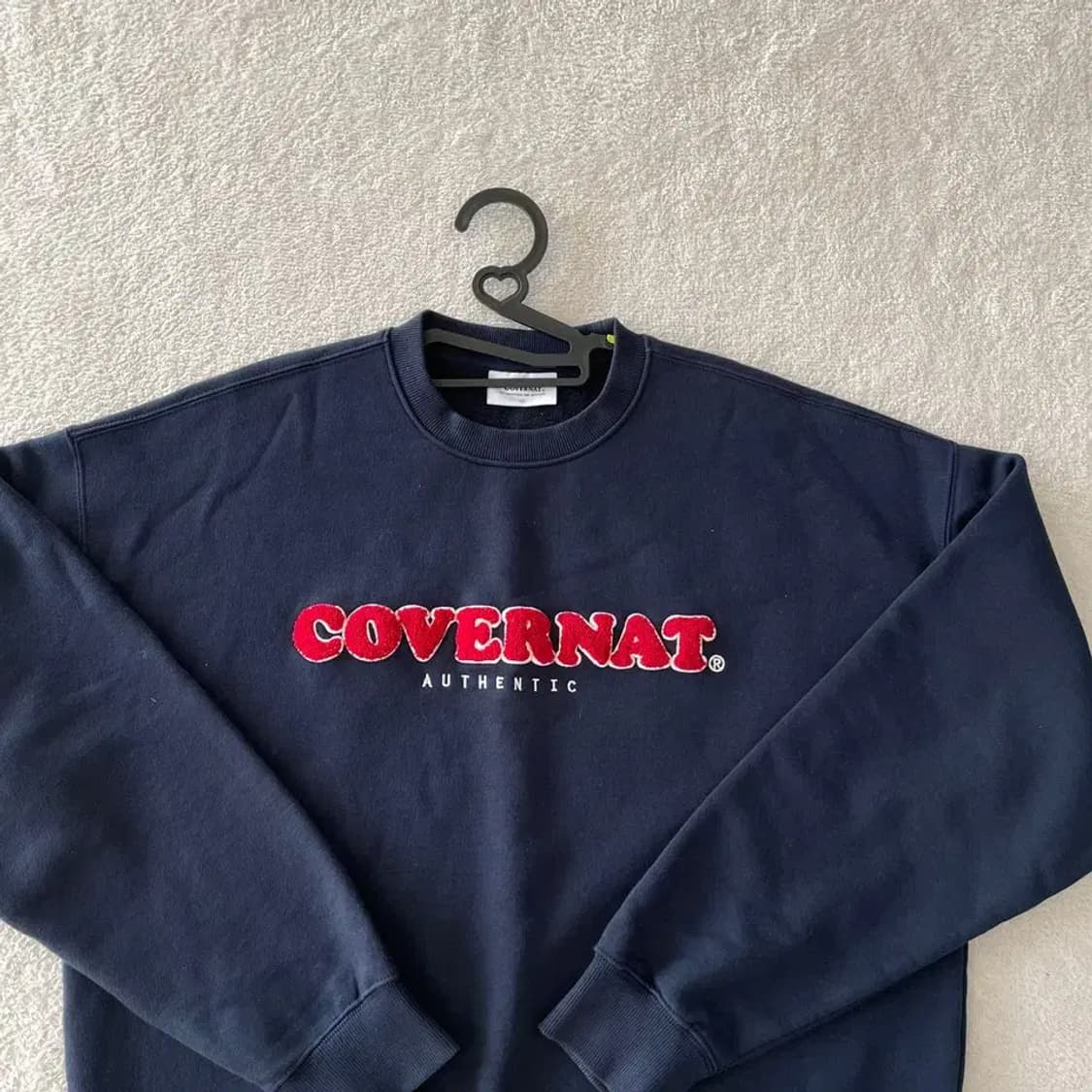 커버낫 기모 맨투맨 100 L 상품이미지2