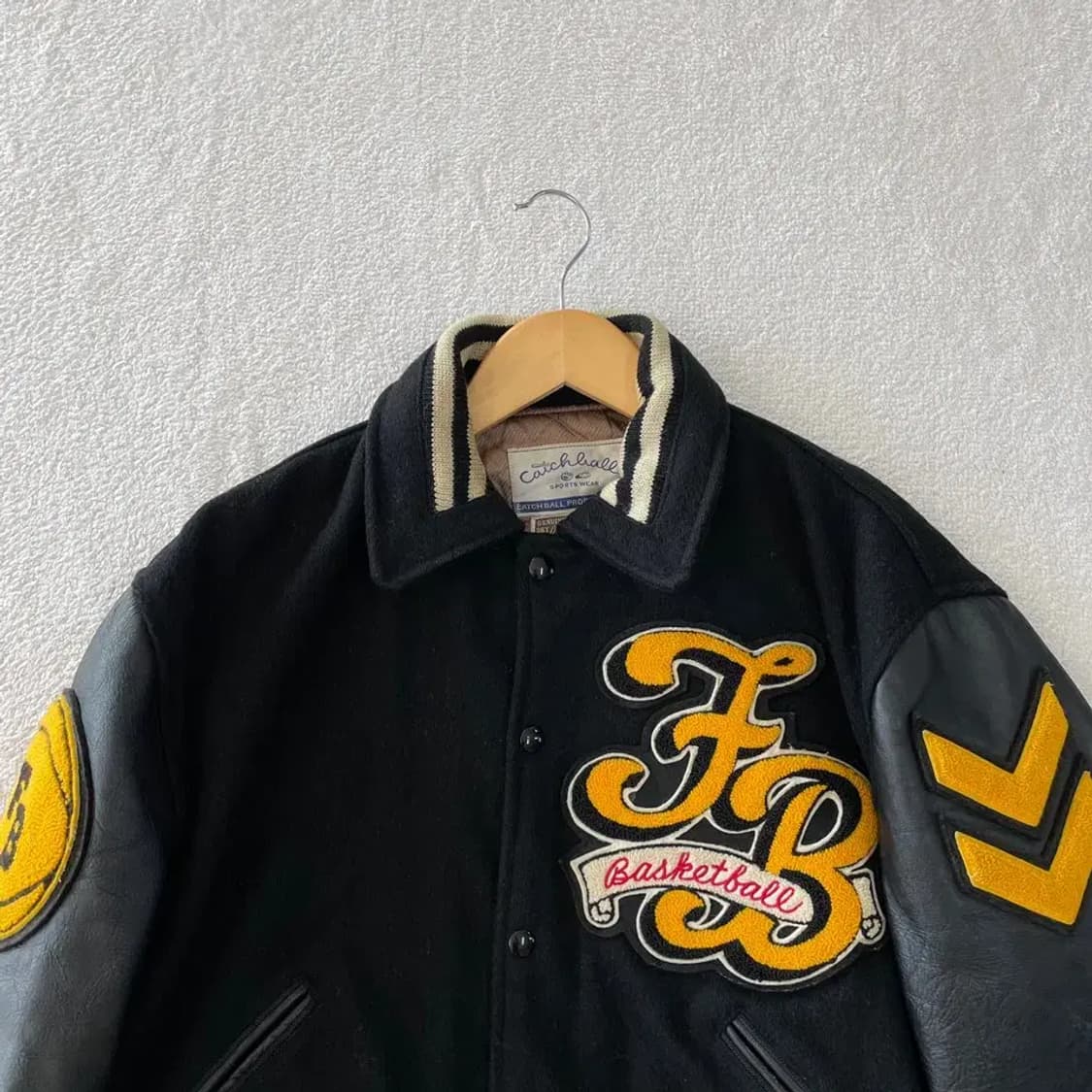 캐치볼 USA 80-90's 소가죽 울바시티 자켓 95-100 올드스쿨 상품이미지2