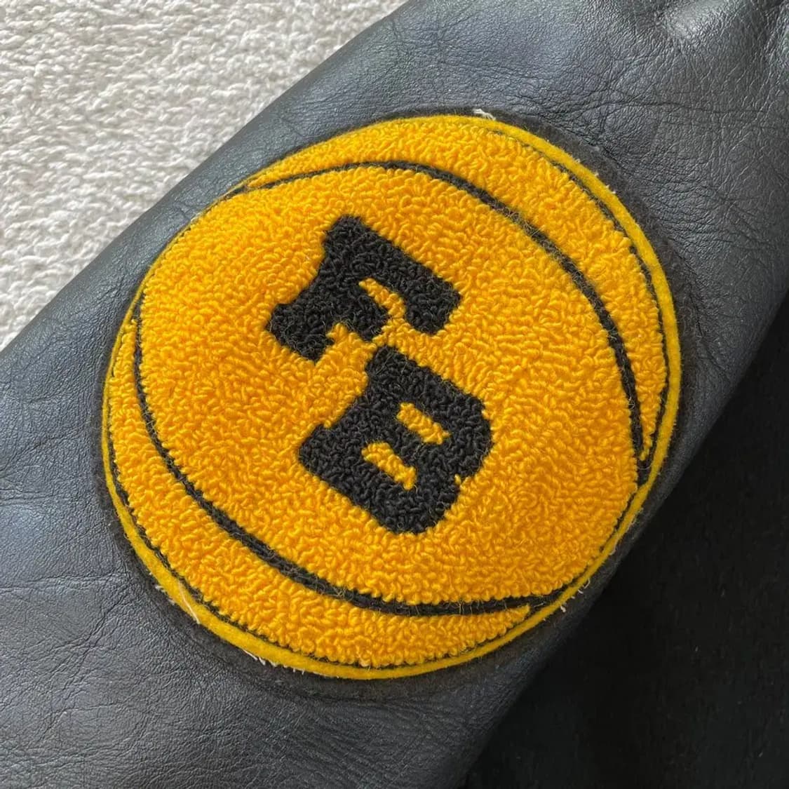 캐치볼 USA 80-90's 소가죽 울바시티 자켓 95-100 올드스쿨 상품이미지6