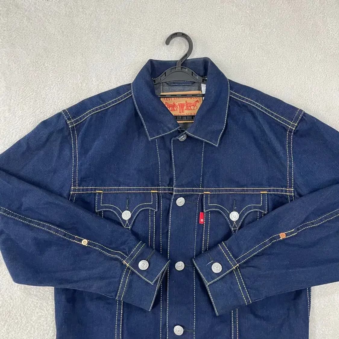 L 리바이스 타입원 블랭크탭 아이코닉 데님 청자켓 상품이미지2