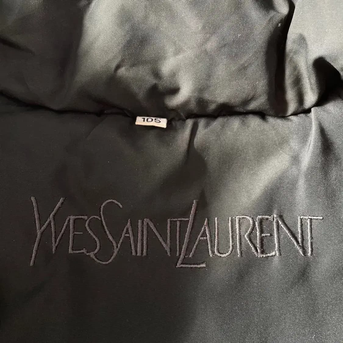 XL 입생로랑 다운 패딩조끼 올드스쿨 105 상품이미지4