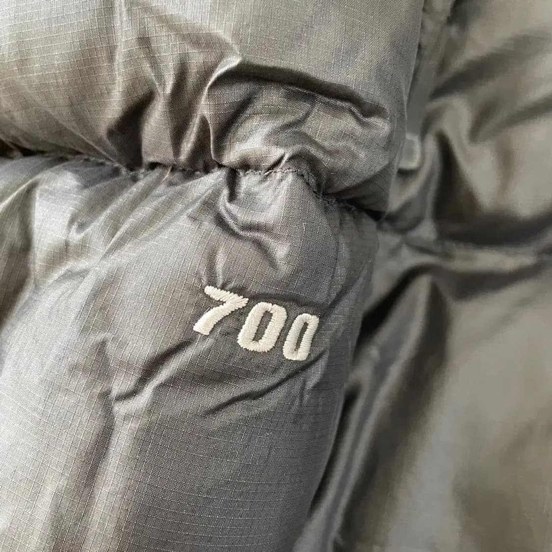 M 노스페이스 눕시 700 블랙 구스다운 패딩 95 상품이미지7