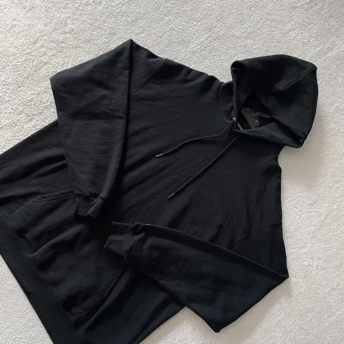 챔피온 블랙 후드티 XXL 110 상품이미지3