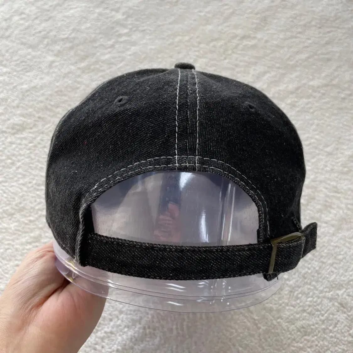 뉴에라 흑청 데님 볼캡 상품이미지5