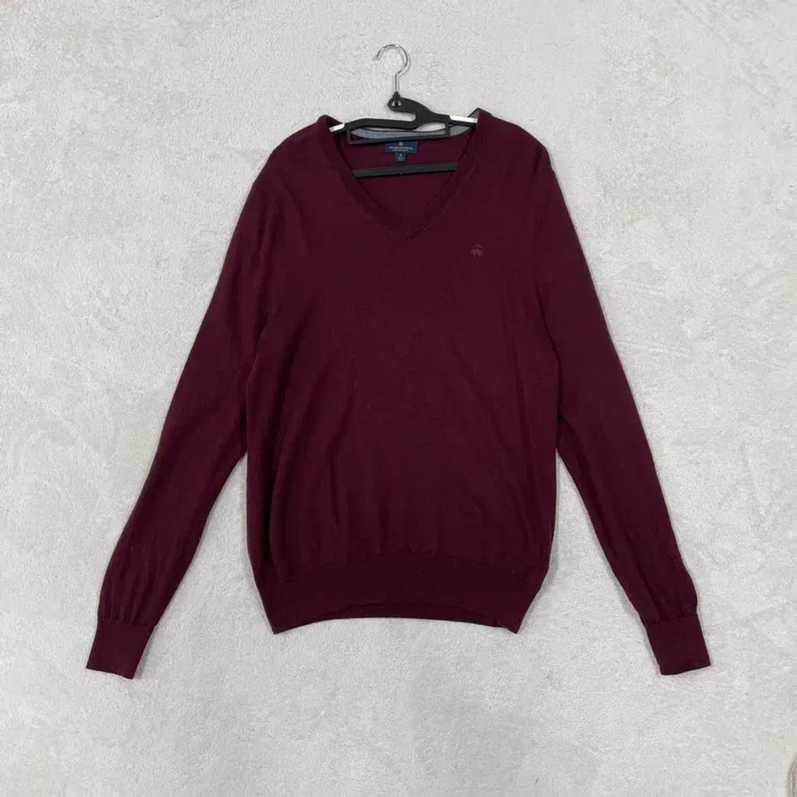 M 브룩스브라더스 브이넥 울니트 상품이미지1