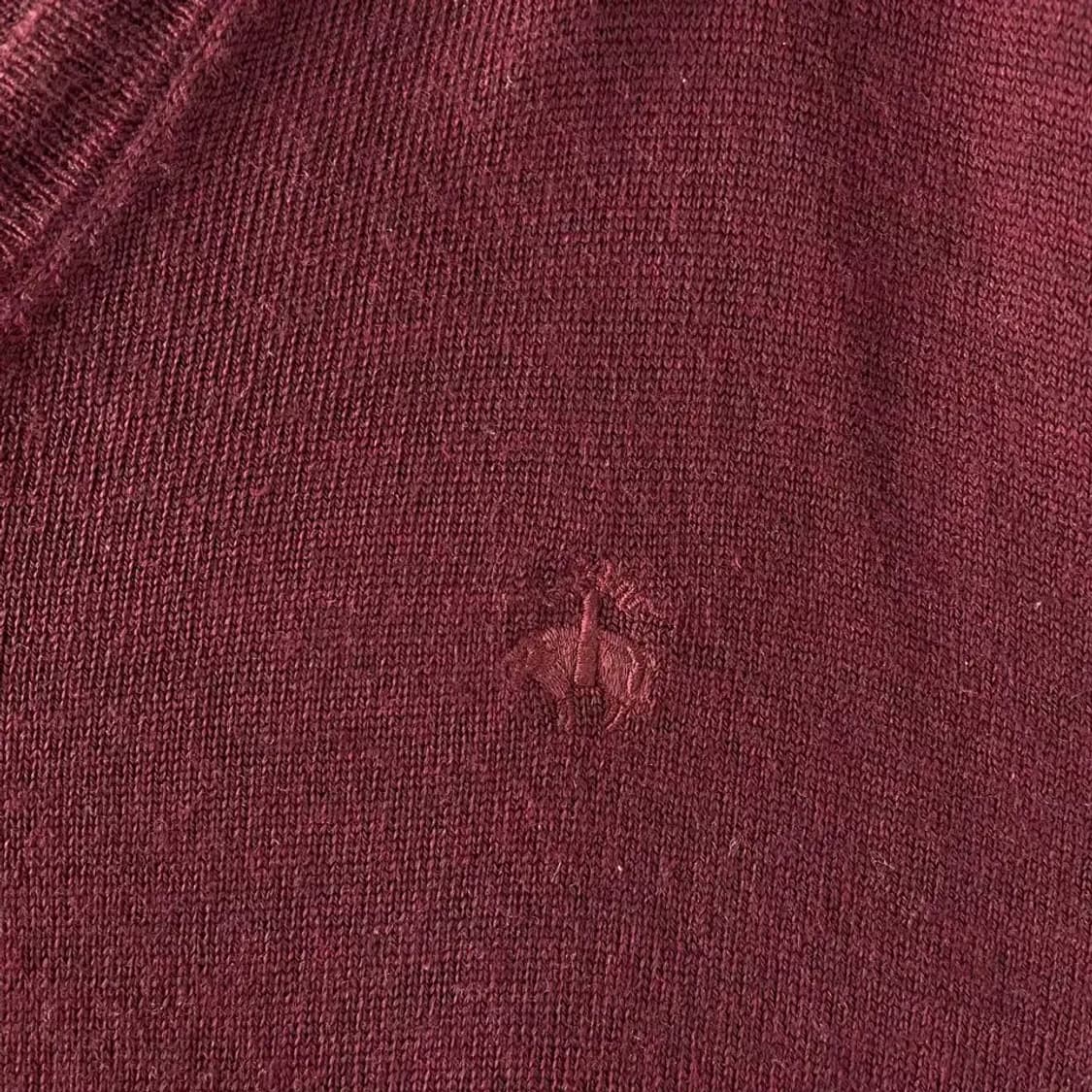 M 브룩스브라더스 브이넥 울니트 상품이미지4