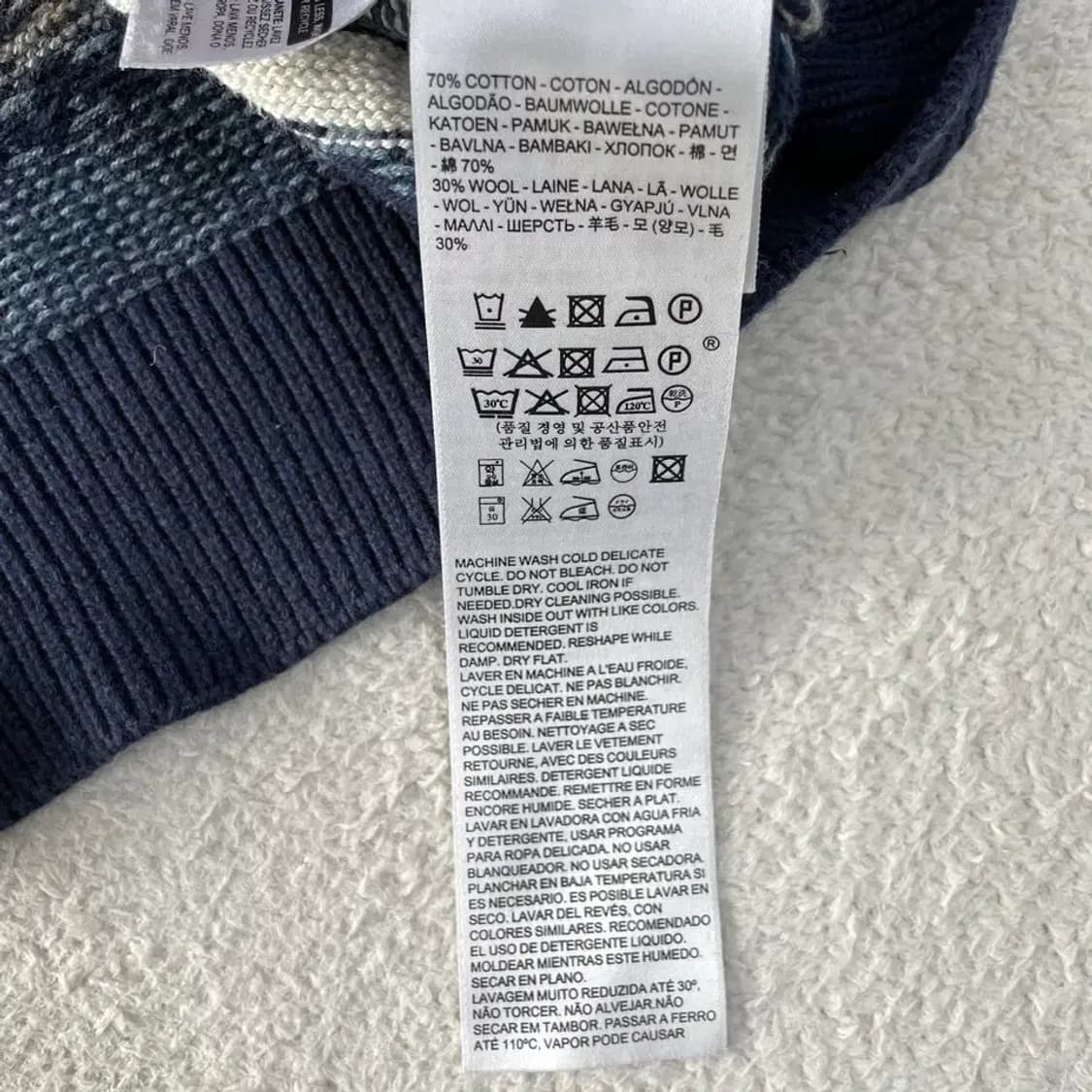 리바이스 페어아일 니트 M 상품이미지8