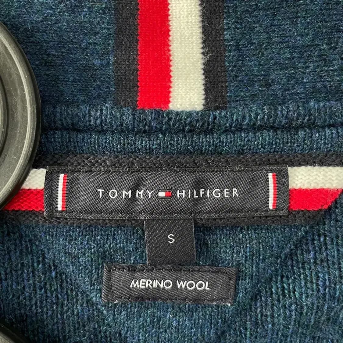 95 타미힐피거 신형 울 니트가디건 상품이미지7